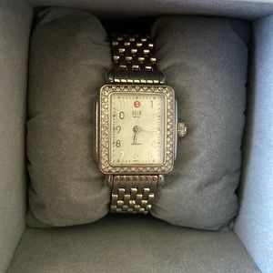 Michele Deco Mini DIAMOND face watch